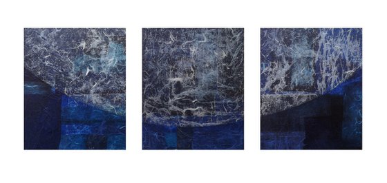 “Le Grand Bleu- Beyond“ - triptych
