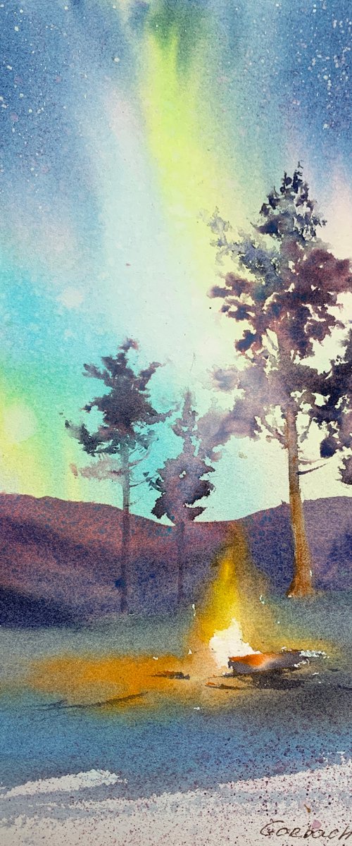 Bonfire by Eugenia Gorbacheva