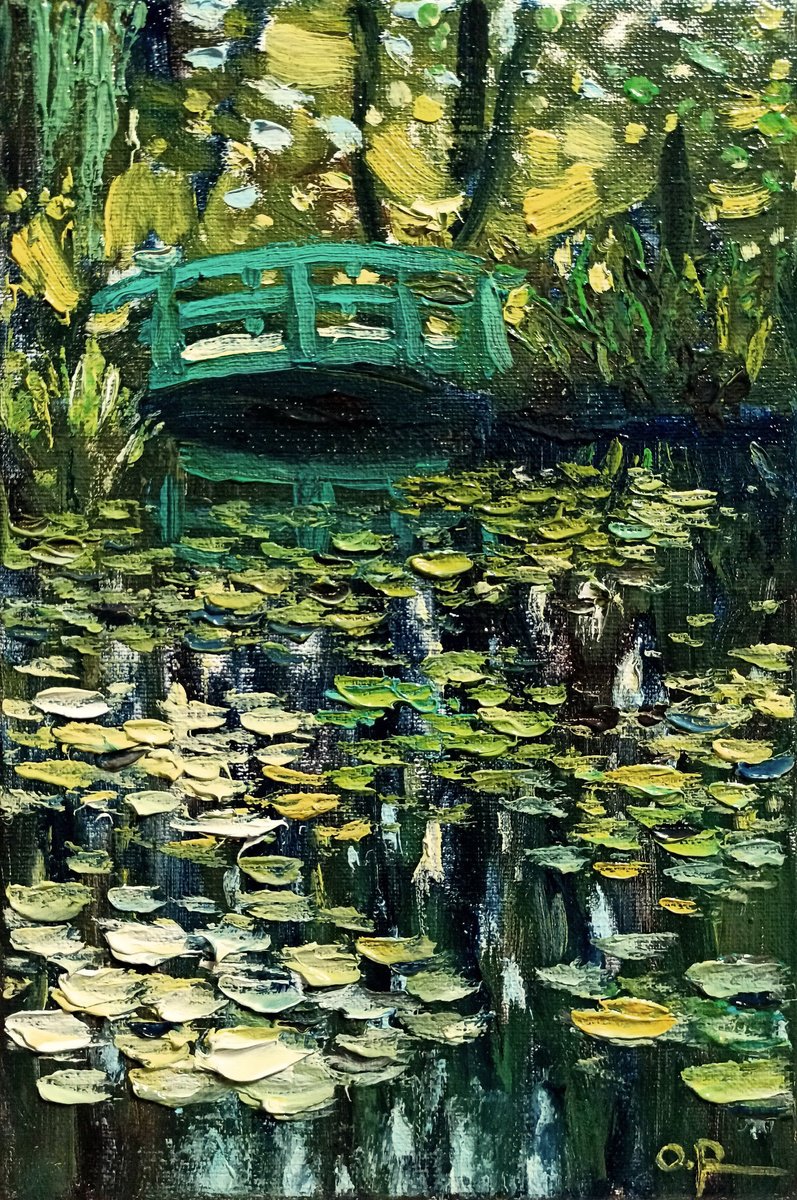 Monet’s bridge by Oleh Rak