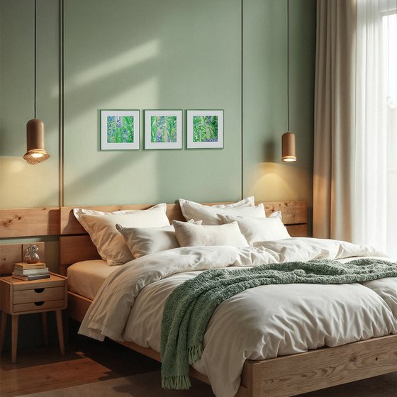 Set of 3 «Rainforest Sonata»