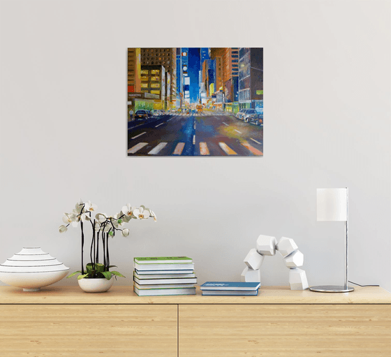 New York, Night Street