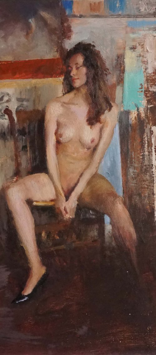 Julya in studio by Manuel Leonardi