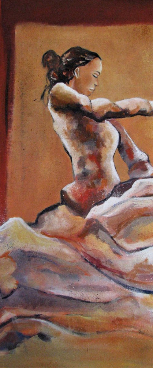 Sevillana dancer by Jean-Noël Le Junter