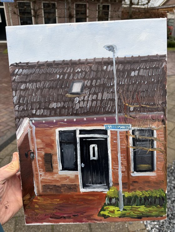 Plein Air: Neighbor's House