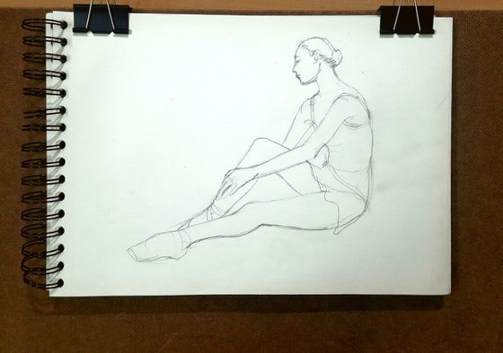Ballerina Sketch 19