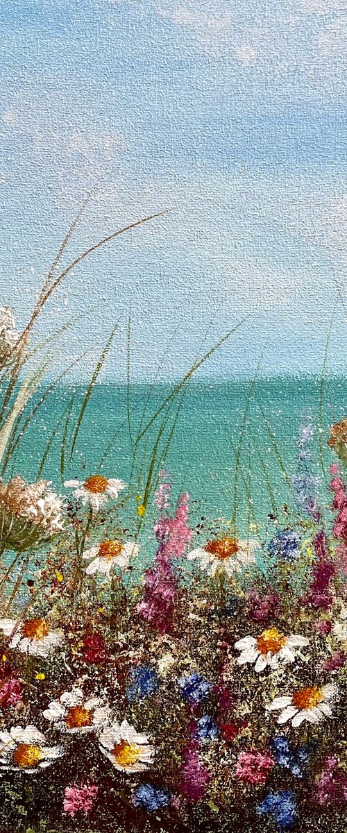 Seaside and meadow flowers by Tanja Frost