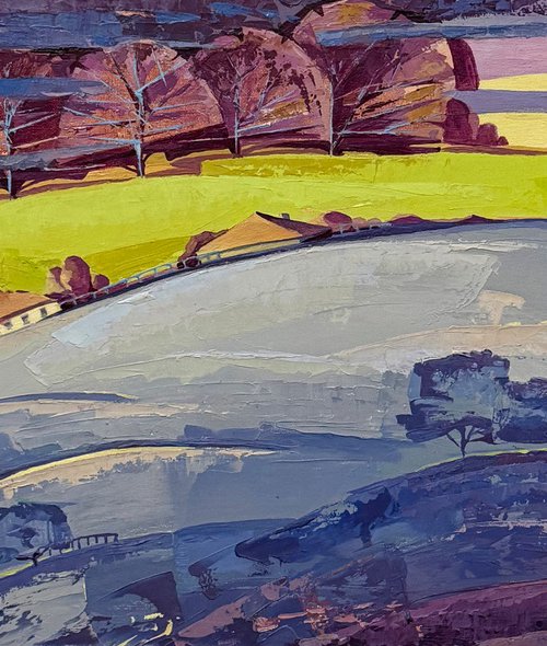 Through the Fields I by Natalia Yampolskaia