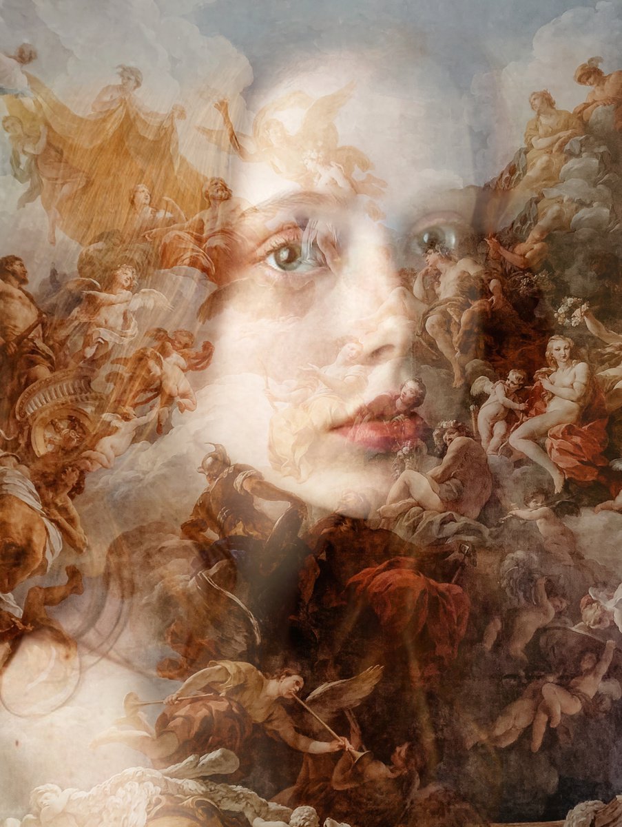 Illustrative Portrait Photograph By Srdjan Jevtic, 30 X 39", Everything About You, Original Artwork