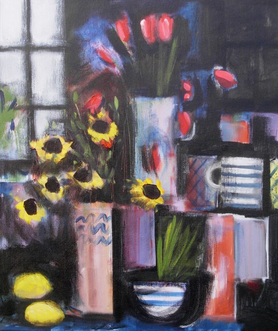 Still Life in Front of the Window