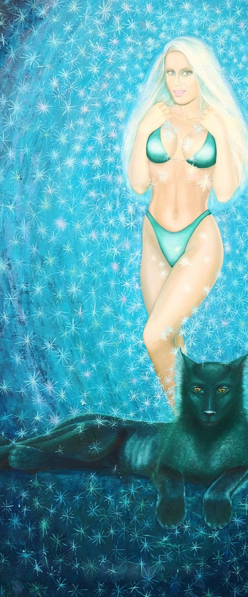 Maiden and Panther by Anastasia Woron