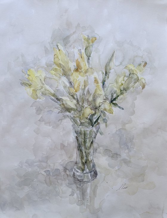 Lilies 50x65 cm 2025
