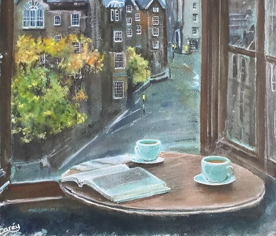 A View from A window, Edinburgh.
