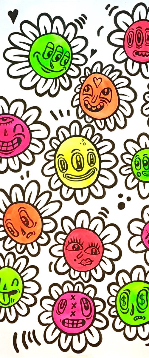 Bloomin' Faces! by Luke Crump