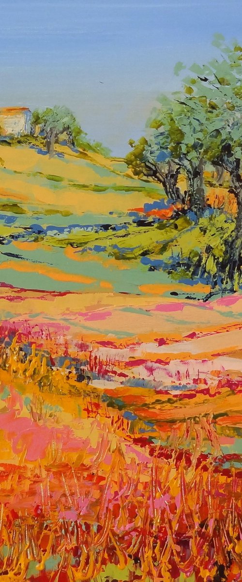 Orange valley by IneLouise Mourick