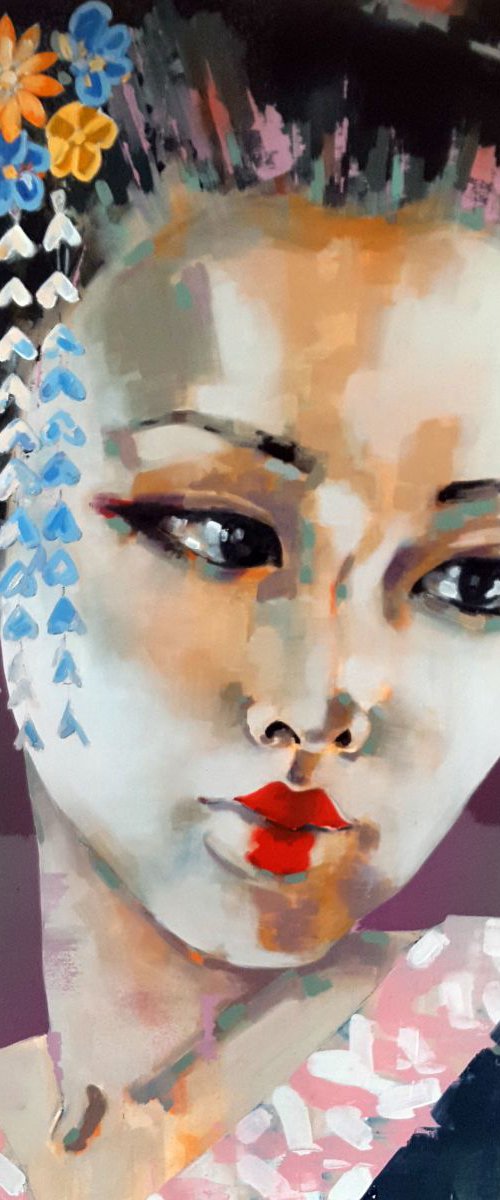 10-29-15 Geisha study by Thomas Donaldson