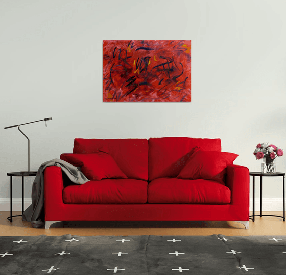 Abstraction in red