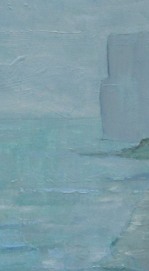 Ethereal White Cliffs by Nikki Wheeler