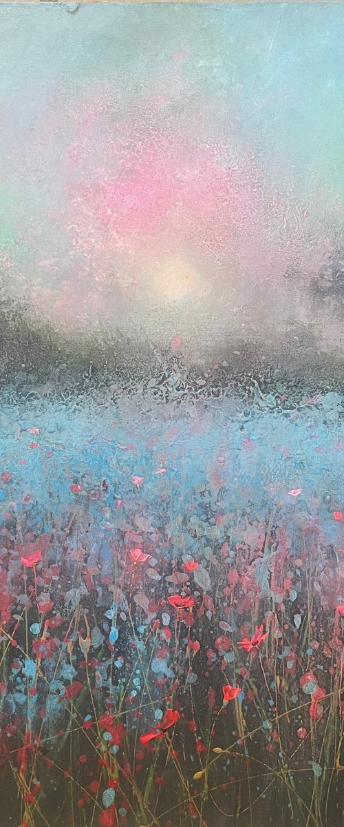 'Misty Wildflower Meadow' by Jo Starkey