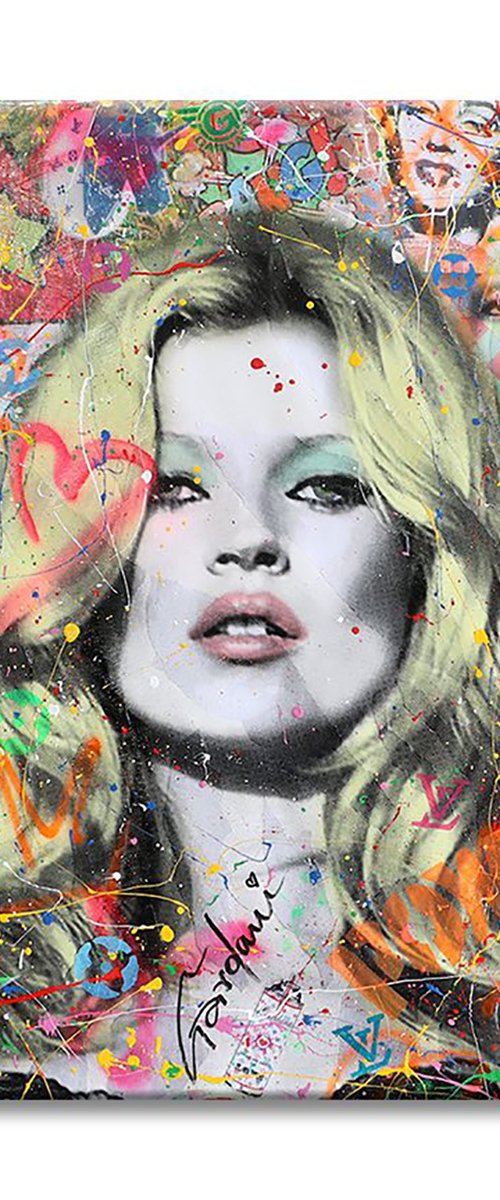 Kate Moss my Muse by Gardani Art