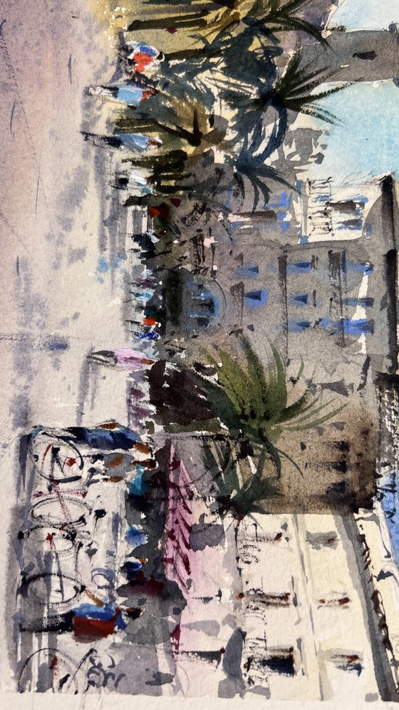 Valencia Sunlit Square #2