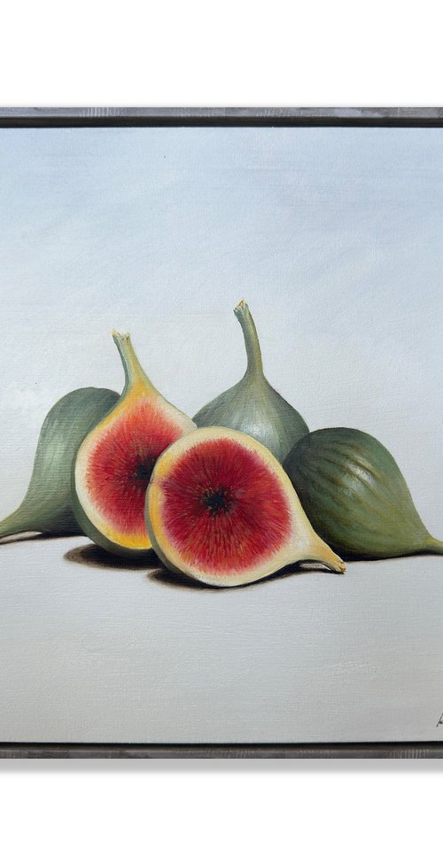 Green figs by Konstantin Javakhyan