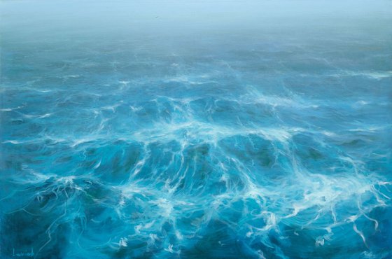 The Sea - V, 100x150cm (39x59in)