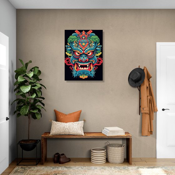 Asian mask I