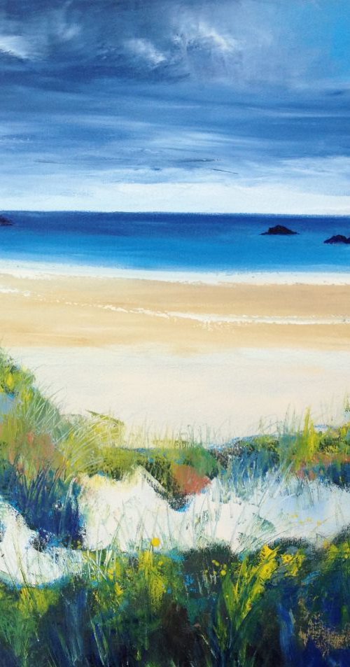 My Skies at Crantock by Laure Bury