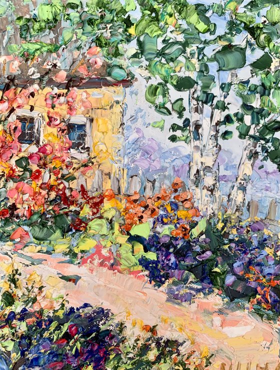 Garden in bloom
