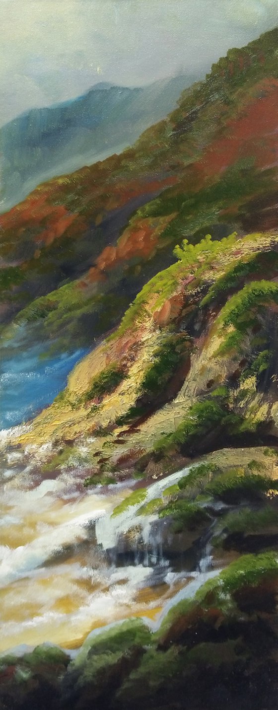 Inspired by Aivazovsky - Storm(125x80cm, oil painting, 5 items)