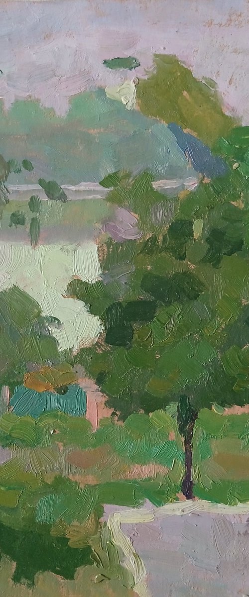 Harmony in Greens by Vasyl Koval