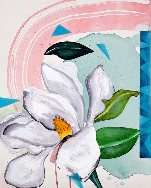 Magnolia - Selene by Poovi Art
