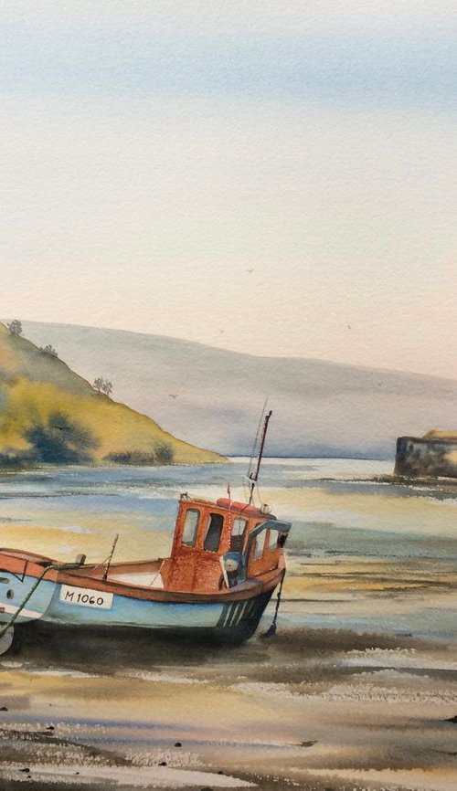 Fishguard harbour by Silvie Wright