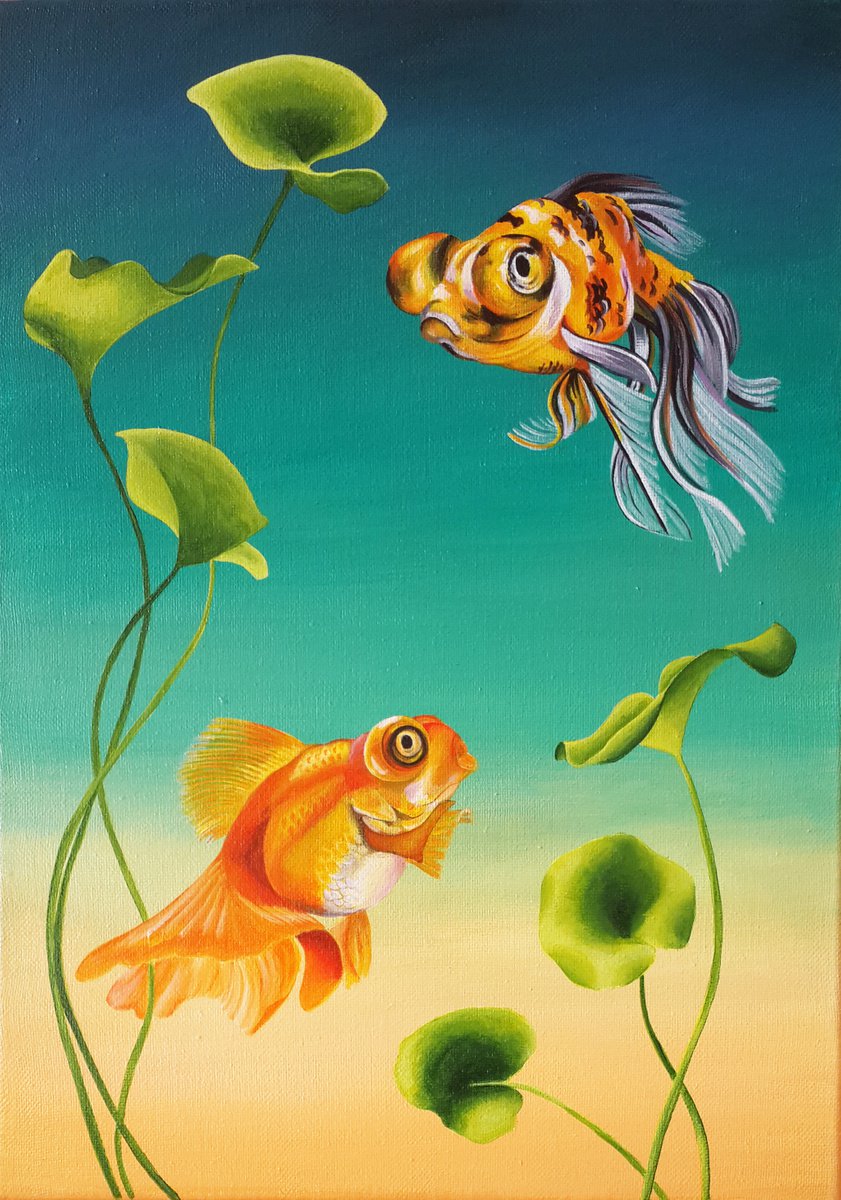 Goldfish by Elena Malkova