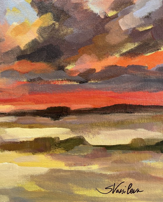 Summer Colorful Sky