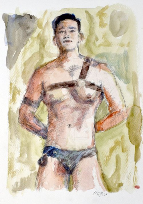 Military Undies and Harness by Christopher James Murphy