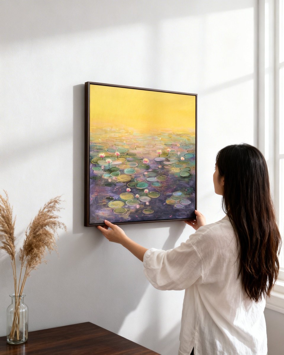  Ethereal Waters By Amita Dand, 30 X 30, Artwork For Sale On Artfinder