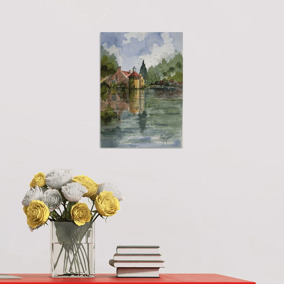 Scotney Castle in Spring