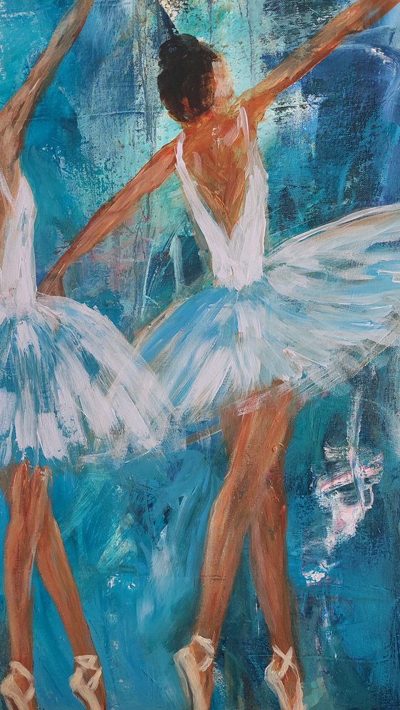 Dance in blue