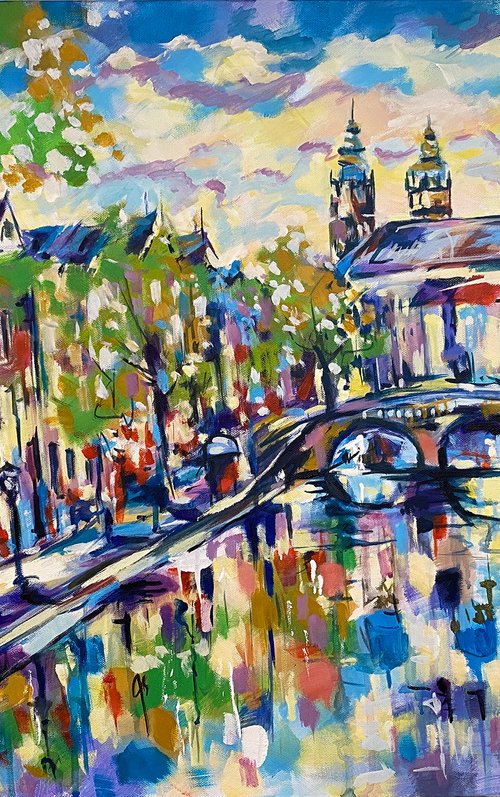 "Stroll in Amsterdam" by Diana Gourianova