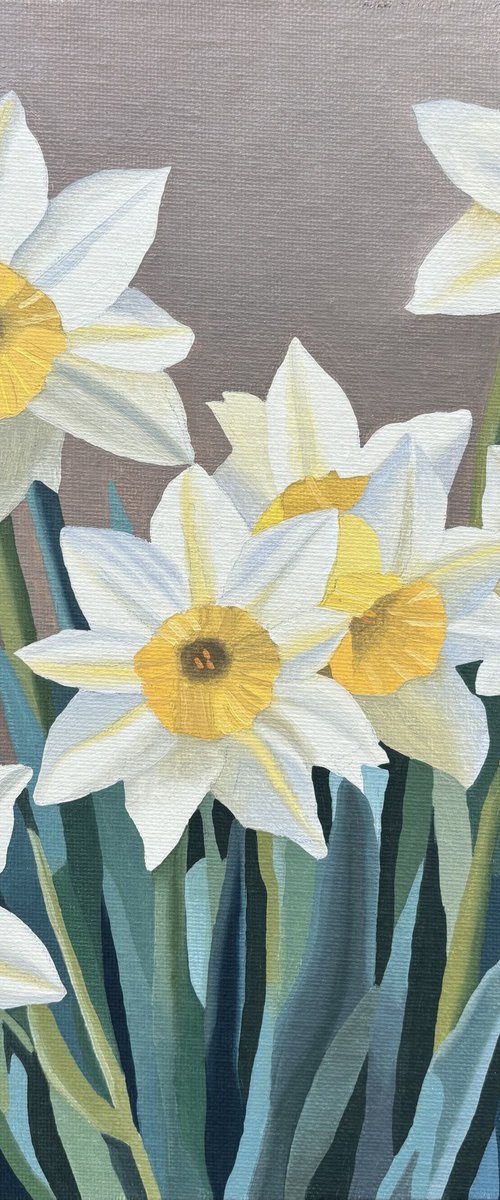 Spring Daffodils by Jill Ann Harper