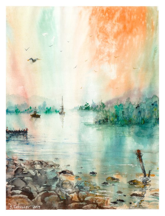 Seashore Evening