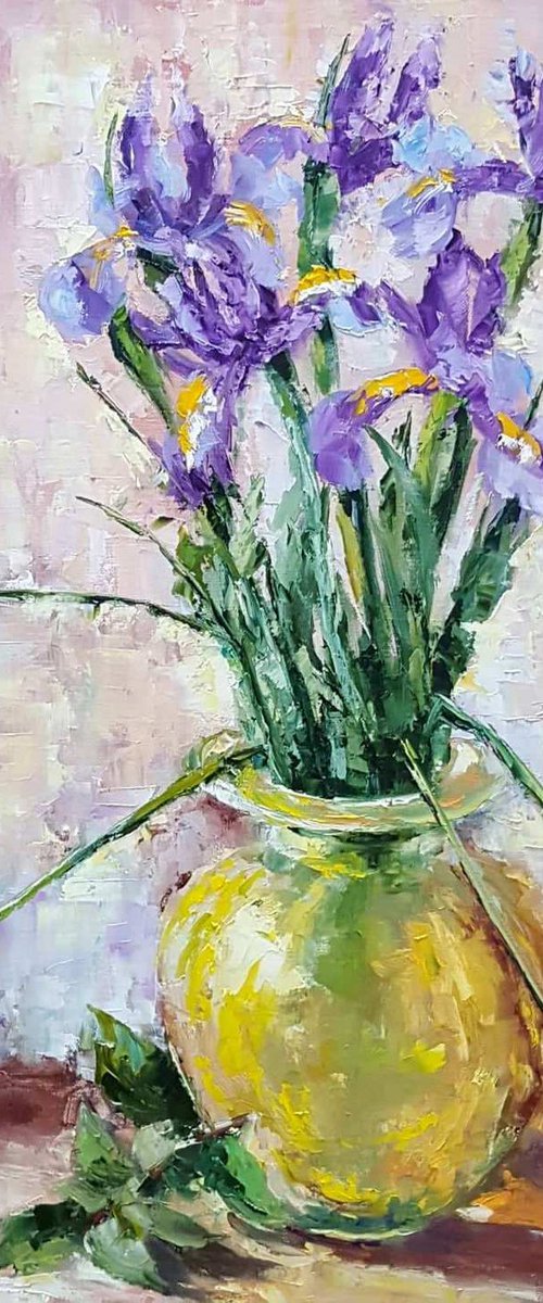 Irises by Olga Egorov