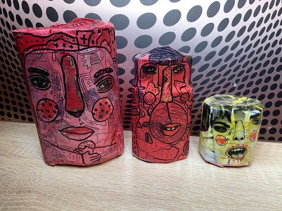 Box family (3 pieces)
