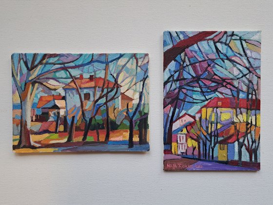 Set of two painting, 8
