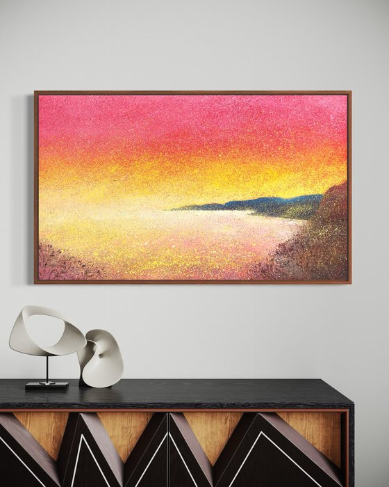 Bright sunset