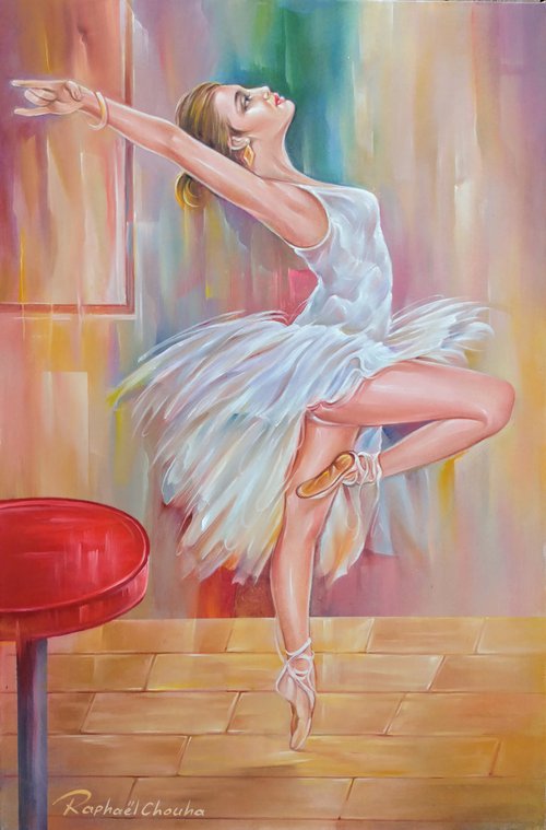 Ballet dancer by Raphael Chouha
