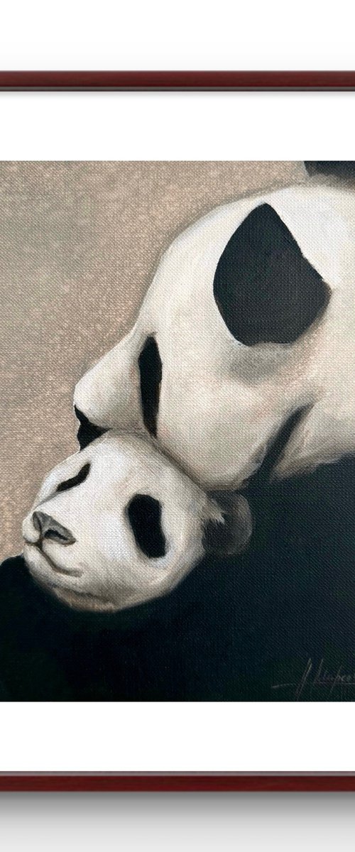 Panda love #1 by Alina Marsovna