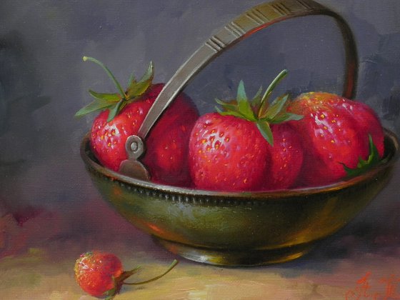 "Strawberry" Original art