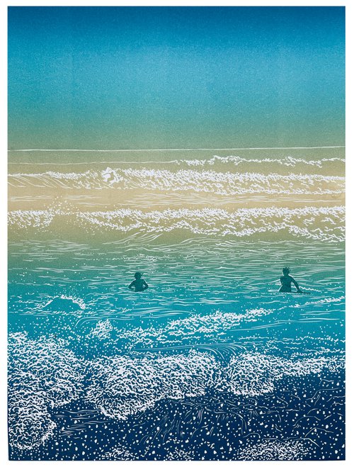 THE THREE SURFERS by Gregory Millar